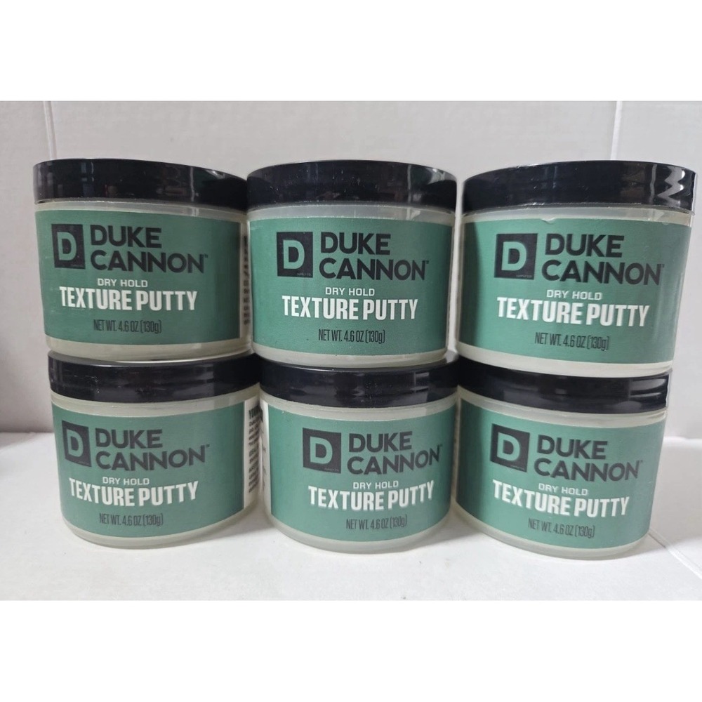 Duke Cannon 6 X Dry Hold Texture Putty 4.6 Oz. Medium Hold No Shine